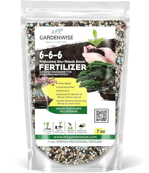 Bonsai Fertilizer Pellets – Slow-Release Bonsai Tree Fertilizer & Food for Compact Growth, Dense Branching & Healthy Roots | Ideal for All Bonsai & Money Tree (7 OZ) by GreenHaven Gardens