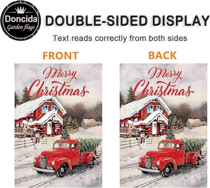 Doncida 20 Pack Seasonal Garden Flags Set Double Sided 12x18 Inch Small Yard Flags, Holiday Seasonal Garden Flag for Outside Decoration for All Year Round by GreenHaven Gardens