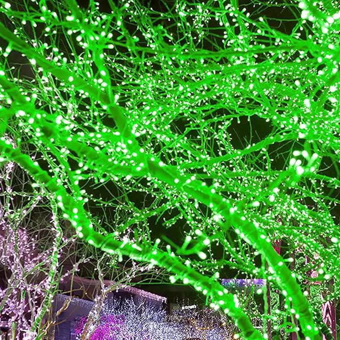 String Lights, 2 Pack Battery Operated String Lights with Remote Timer Waterproof 8 Modes String Lights for Bedroom,Garden,Party,Xmas Tree Indoor Outdoor Decorations (Green, 16.4) by GreenHaven Gardens