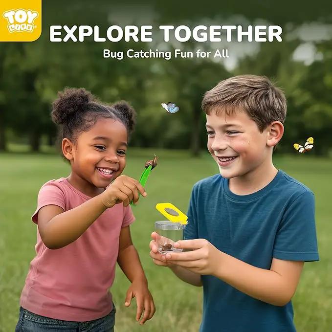 TOY Life Kids Explorer Bug Catcher Kit with Safari Costume, Binoculars Kids Outdoor Toys, Bug Toys, Butterfly Net, Camping Set Outdoor Activities Adventure Kit Nature Exploration Gifts Kid Ages 3-12 by GreenHaven Gardens