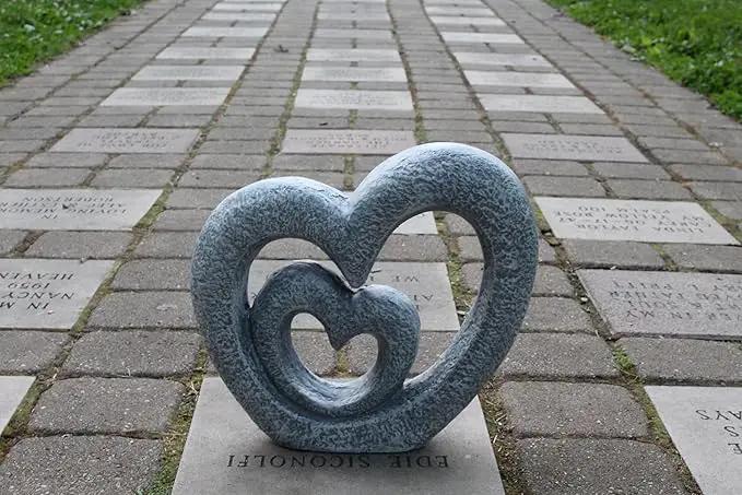 The Lakeside Collection Heart Garden Sculpture by GreenHaven Gardens