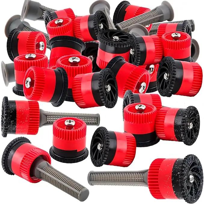 24 Pcs Variable Arc Nozzle Adjustable Sprinkler Nozzle High Efficiency Replacement Pop-up Sprinkler Heads Compatible for Sprinklers, 10VAN by GreenHaven Gardens