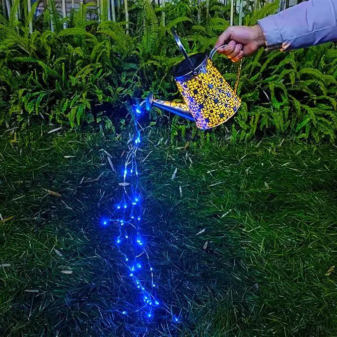 VOOKRY Solar Watering Can Lights, Large Hanging Solar Lights Outdoor Decorative Garden Decor Waterproof for Outside Patio Yard Porch Lawn Landscape Birthday Gifts for Women Mom Grandma(Blue) by GreenHaven Gardens