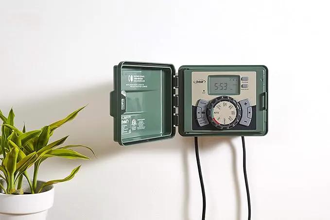 Orbit 57896 6-Station Outdoor Swing Panel Sprinkler System Timer by GreenHaven Gardens