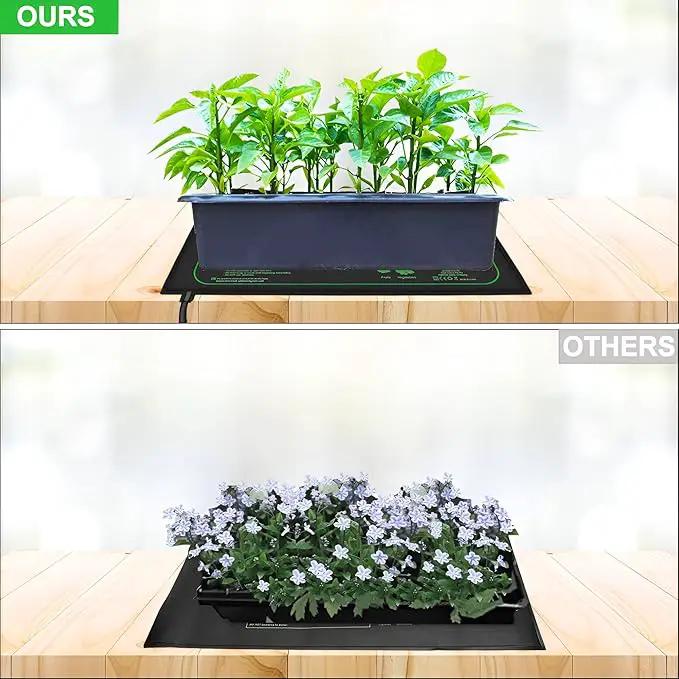 2 Pack Seedling Heat Mat for Seed Starting,20" x 20.75" Waterproof Heating Pad for Indoor Plants Germination(L) by GreenHaven Gardens