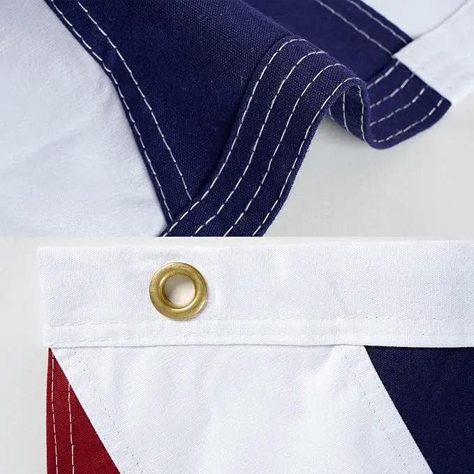 Homissor British Flag 3x5 Union Jack England Flags Embroidered Sewn Stripes United Kingdom UK Flag Heavy Duty Outdoor by GreenHaven Gardens