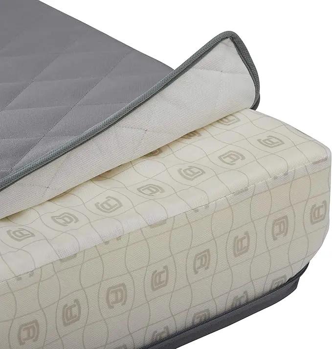 Classic Accessories Montlake FadeSafe Water-Resistant 21 x 20 x 4 Inch Wide Back Patio Quilted Lounge Cushion, Grey by GreenHaven Gardens