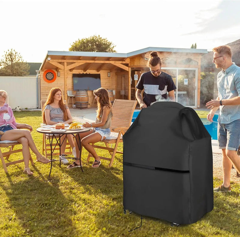 Grill Griddle Cover Compatible for Charbroil Bistro Pro Electric Grill & Griddle, Portable Gas BBQ Covers, Waterproof Outdoor Electric Grills Cover-23 D x 32.8" W x 39.6" H by GreenHaven Gardens