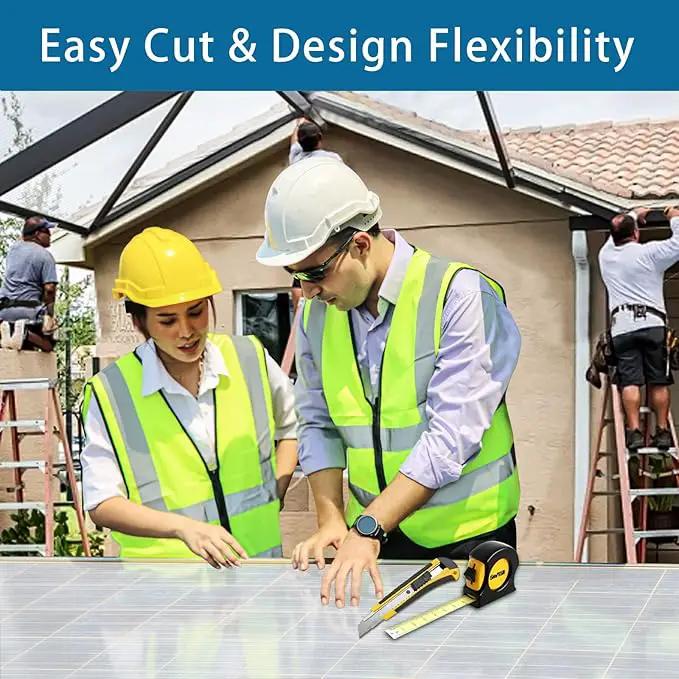12 Pcs Polycarbonate Greenhouse Panels Waterproof UV Protected Polycarbonate Double Layer Polycarbonate Panels Sheet Corrugated Plastic for Greenhouse, Outdoor, Plant Stand Roof(4' x 2' x 0.24'') by GreenHaven Gardens