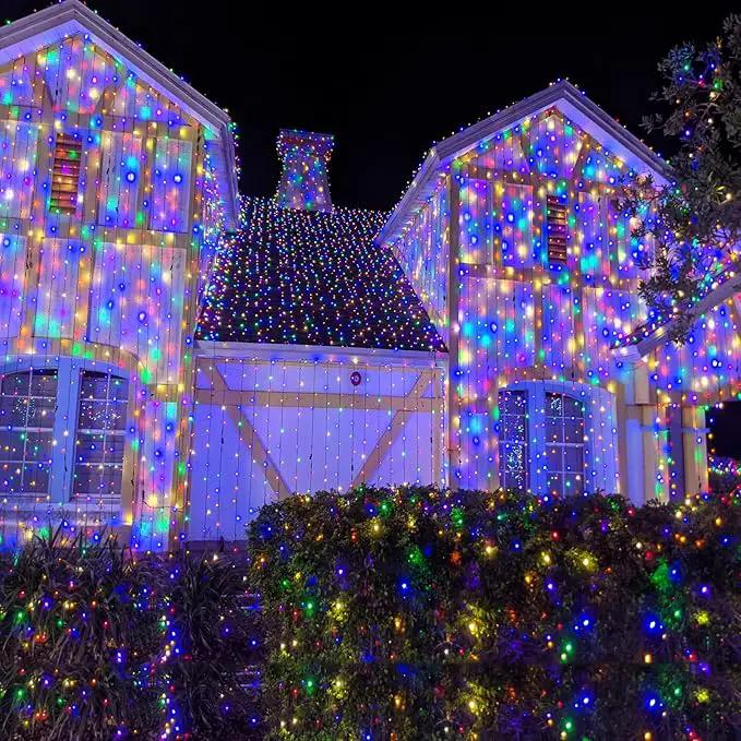66ft Easter Lights Outdoor Waterproof, 200 LED Pastel Lights for Easter Clear Wire with 8 Modes, Plug in Pastel Fairy String Light for Indoor Outdoor Tree Spring Home Party Garden Decorations by GreenHaven Gardens