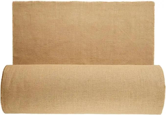 VEVOR Burlap Fabric Roll, 40” x 300 ft High Density Natural Jute Fiber Material for Outdoor Plant Care, Tree Wrap Roll, Decor, DIY Crafts, Wedding, Garden Weed Barrier, Plants & Trees Winter Covering by GreenHaven Gardens