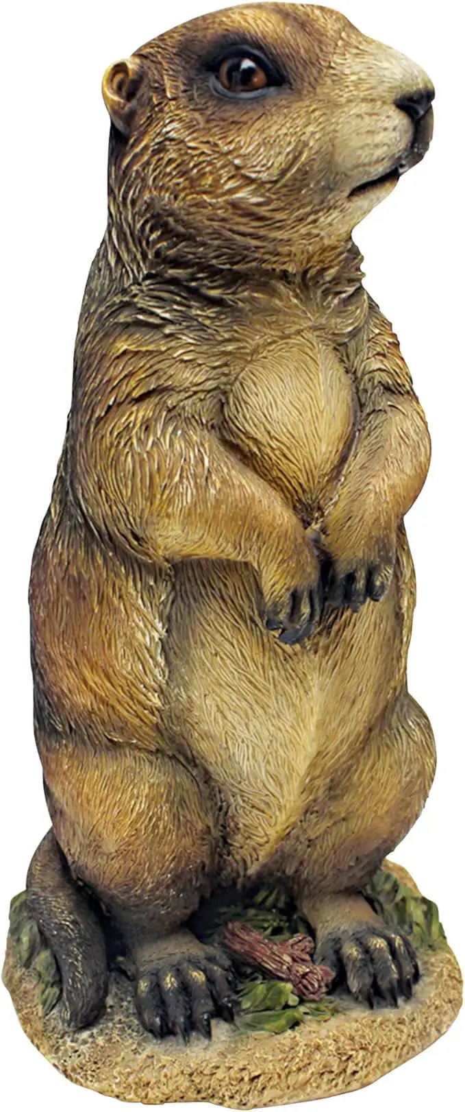 Design Toscano QL57873 Pesty, the Garden Gopher Statue, 6" Wx5.5 Dx12 H, full color by GreenHaven Gardens