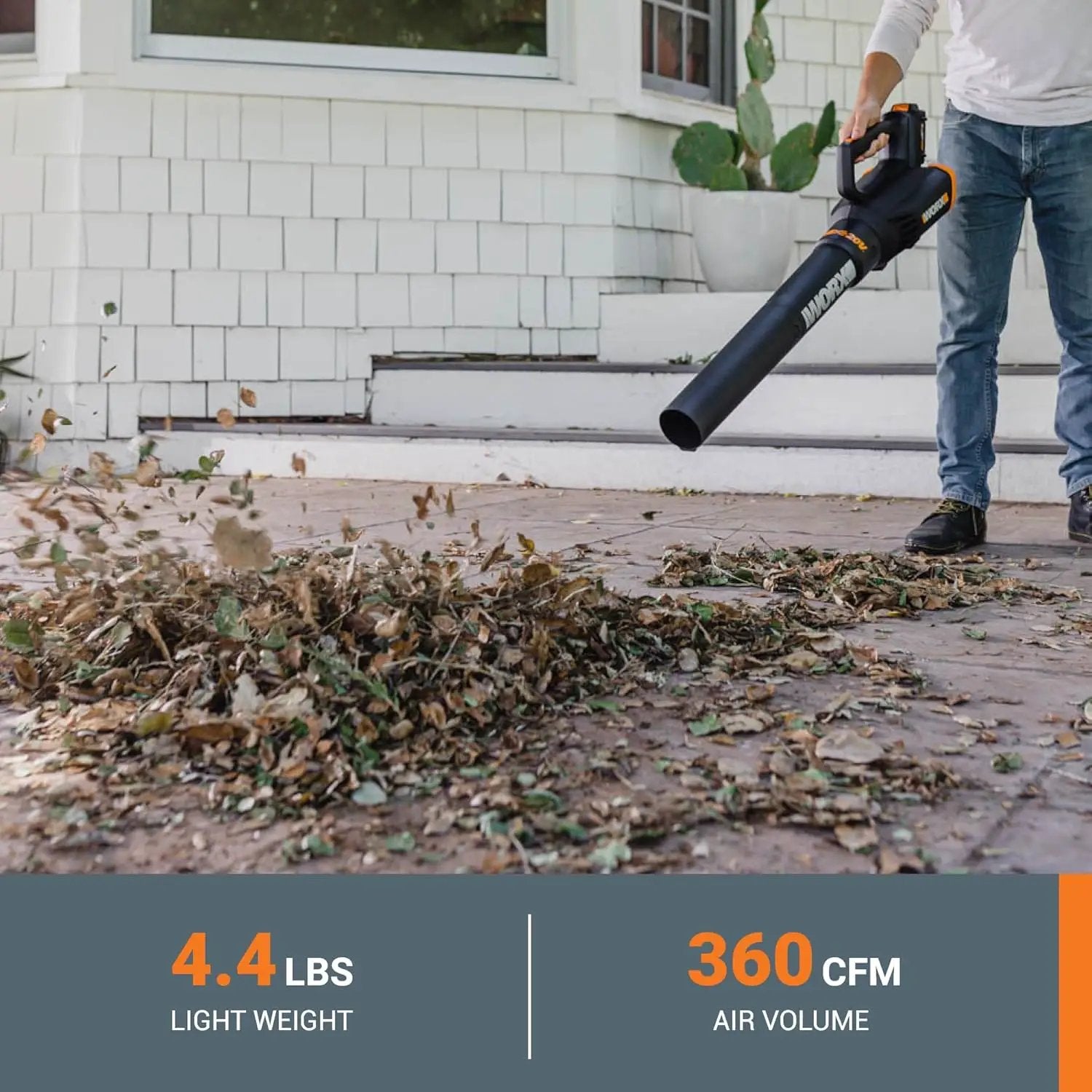 Worx 20V String Trimmer + Turbine Blower + Hedge Trimmer (Batteries & Charger Included) by GreenHaven Gardens