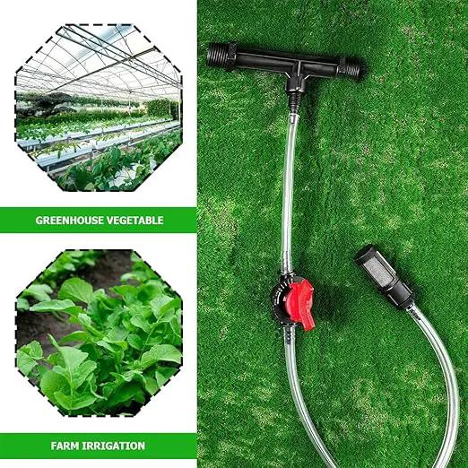 Irrigation Venturi Fertilizer Injector，G1/2inch Garden Irrigation Tube Fertilizer Mixer Injector for Garden Irrigation, Agricultural Injection Irrigation System by GreenHaven Gardens