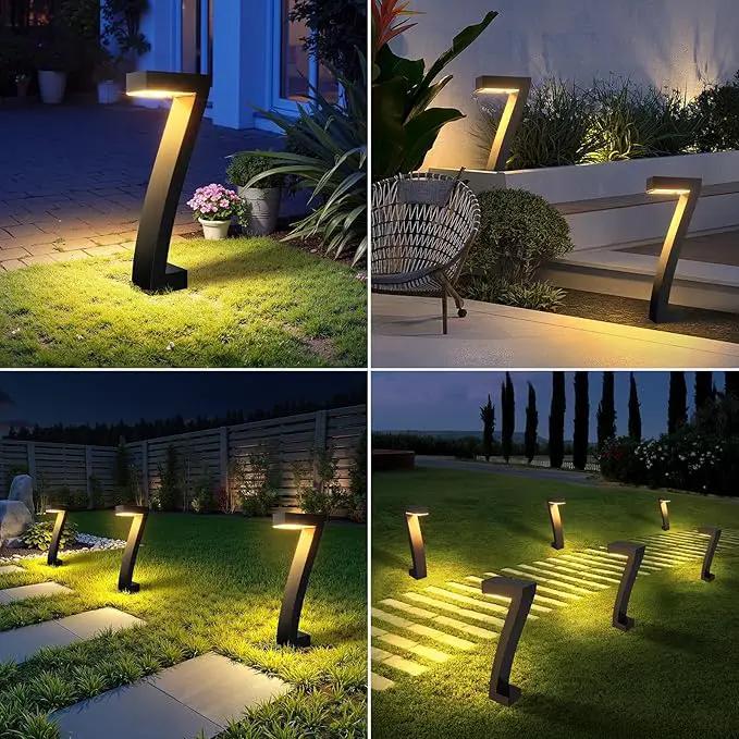 WdtPro Solar Lights Outdoor Pathway Lights, 6 Pack Upgraded Bright LED Outdoor Solar Light for Outside, IP65 Waterproof Solar Garden Light for Yard, Driveway, Walkway, Landscape, Patio Decor by GreenHaven Gardens