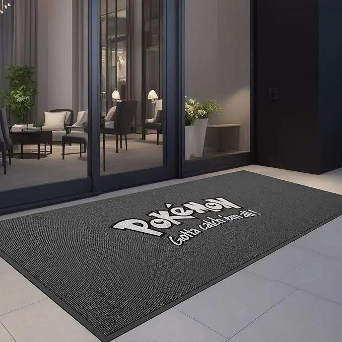 Custom Doormat Floor Mat Entryway Area Rug Welcome Carpet for Business Home Indoor/Outdoor Non Slip Washable Durable by GreenHaven Gardens