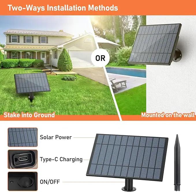100FT Outdoor Solar String Lights with Remote, USB Rechargeable LED Patio Lights with 52 Timer Dimmable ST38 Edison Bulbs, Enhanced 5W Solar Panel Outside Hanging Lights for Porch Garden Deck Backyard by GreenHaven Gardens