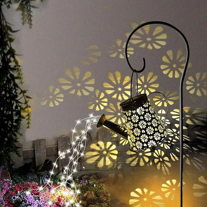 2 Pack Solar Watering Can with Lights,Solar Outdoor Garden Decor Waterproof Hanging Lantern Landscape Lights Outside Decorations for Yard Lawn Patio Gardening Gifts. by GreenHaven Gardens