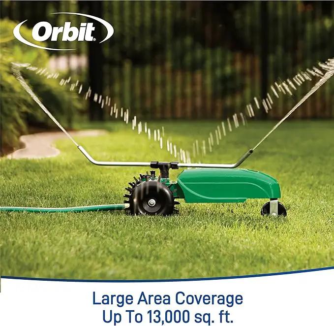 Orbit 58322 Traveling Sprinkler, Green (Traveling Sprinkler) by GreenHaven Gardens