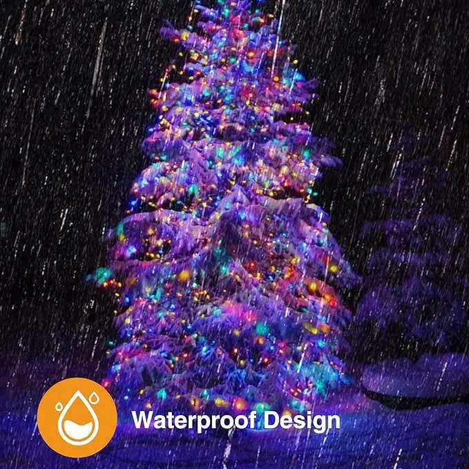 kolpop Solar Fairy Lights Outdoor Waterproof, 3 Pack 32FT 80LED Solar Powered String Light, 8 Modes Copper Wire Solar Twinkle Lighting for Tree Garden Yard Outside Christmas(Multicolor) by GreenHaven Gardens