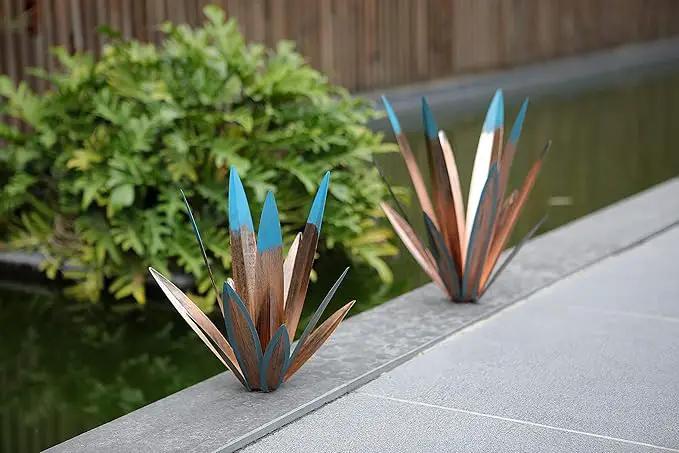 Metal Tequila Country Sculpture DIY Tequila Plant Home Décor Ornament Indooutdoor Statuette Patio Lawn Patio Stake Decoration Gift to The Garden by GreenHaven Gardens
