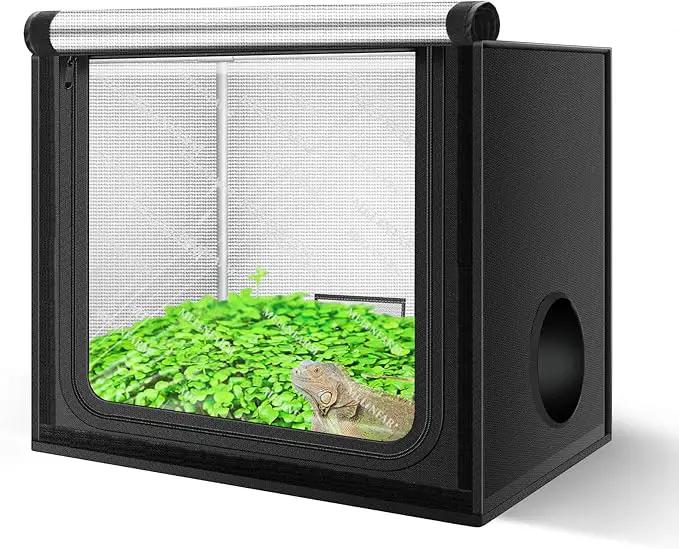 MELONFARM 24"x16"x20" Grow Tent, Double Transparent Viewing Door Indoor Grow Tent, Growing Tent with High Reflective Mylar & Floor Tray, Plant Tent for Indoor Hydroponics Growing by GreenHaven Gardens