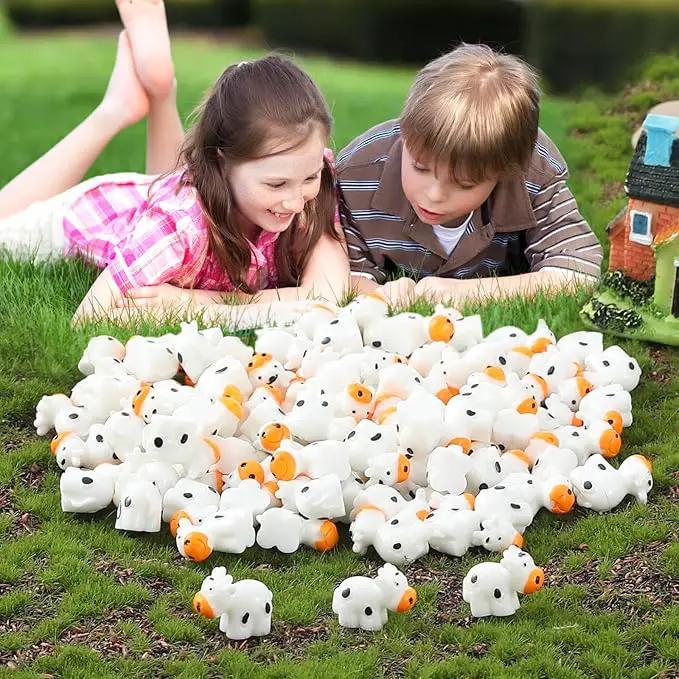 138 Pcs Mini Resin Cows Bulk Animals for Hiding Small Plastic Cows Statues Little Perfect for Forest Figures and More Adorable Landscape Fairy Outdoor Moss Garden DIY Ornament by GreenHaven Gardens