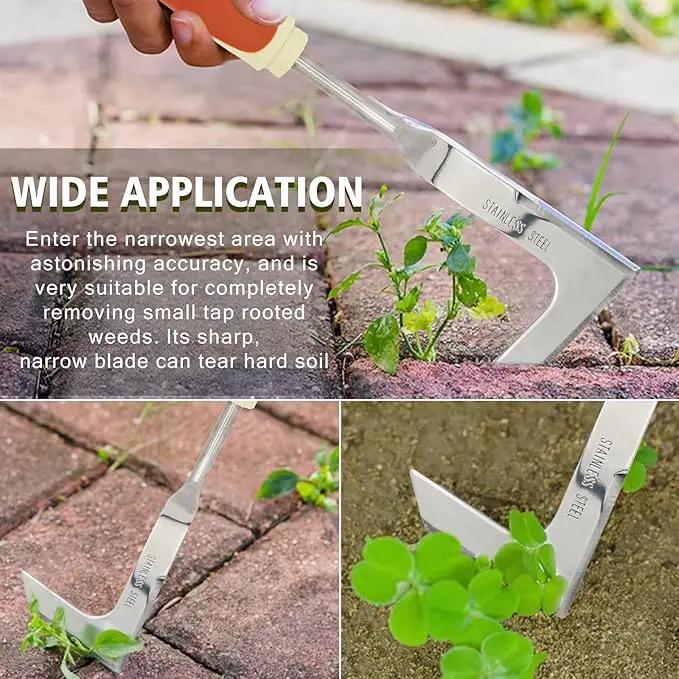 Garden Tool Set, 6 Pack Heavy Duty Gardending Hand Tools Kit with Non-Slip Rubber Grip, Ideal Gardening Gifts for Women by GreenHaven Gardens