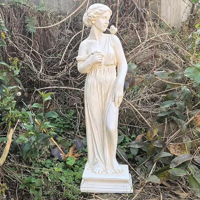 Outdoor Statue, Nymph Sculpture Goddess of Greek Mythology Roman Style for Garden Patio Yard Lawn Porch Decor (Nymph) by GreenHaven Gardens