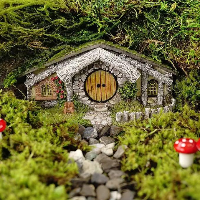 Top Collection Miniature Garden Oak Alley Hidden Home by GreenHaven Gardens