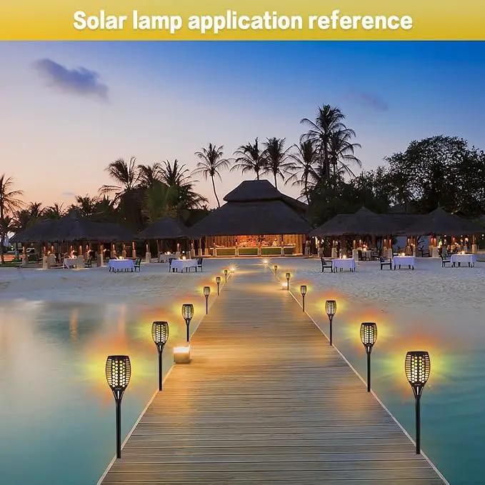 Aityvert Upgraded Solar Torch Lights 43 inches Flickering Dancing Flames Outdoor Waterproof Landscape Lighting Dusk to Dawn Auto On/Off Solar Lights for Yard Garden Patio Pool 1-Pack by GreenHaven Gardens