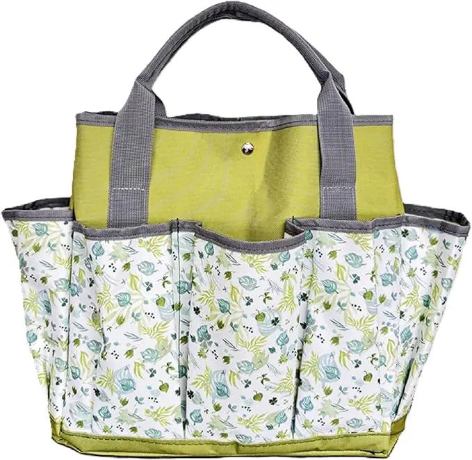 41-Piece Premium Gardening Tool Set, Stainless Steel Heavy Duty Gardening Tool Kit, with Non-Slip Rubber Grip, Storage Tote Bag, Outdoor Hand Tools, Ideal Gardening Gifts for All (Green) by GreenHaven Gardens
