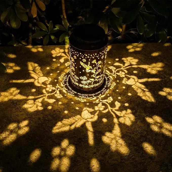 Lawn Ornaments Hummingbird Solar Lights Outdoor Decorative for Outside,Garden Decorations Birthday Retirement Gift for Women by GreenHaven Gardens