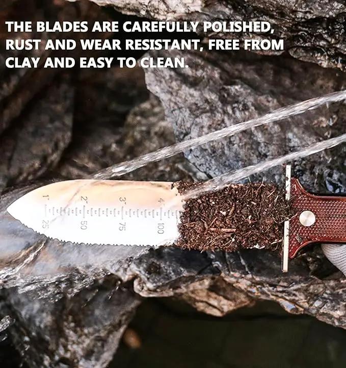 Gardening Hori Hori Garden Knife - Gardening Knife,Soil Knife, Serrated Side Weeding Knife,Digging Knife,Garden Knives With Sheath,Full Tang Hori Hori Knife by GreenHaven Gardens