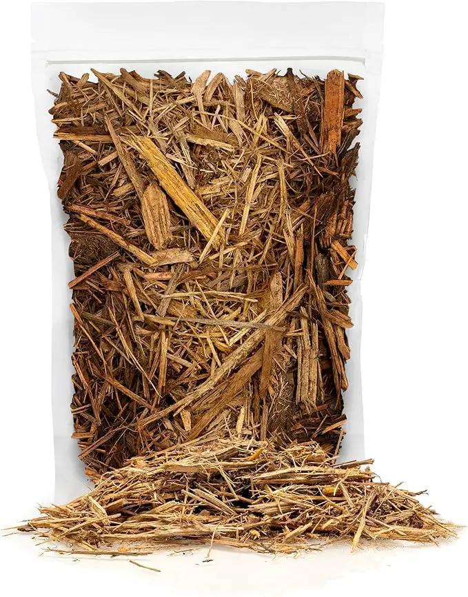 Organic Eucalyptus Mulch - Create an Eco-Friendly Garden with Natural Weed Control - 20 QUARTS by GreenHaven Gardens