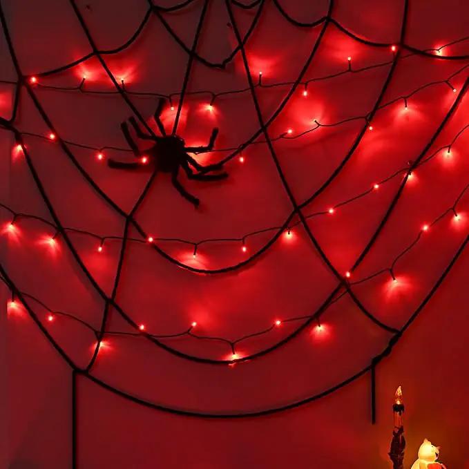 300 LED Halloween String Lights, 118FT Waterproof Outdoor Red Halloween Lights with 8 Modes for Yard & Garden Decoration (118 Ft) by GreenHaven Gardens