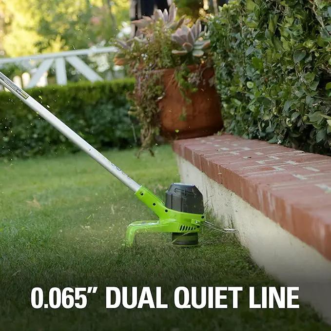 Greenworks 40V 12-Inch Cordless String Trimmer, Battery and Charger Not Included, BST4000 by GreenHaven Gardens