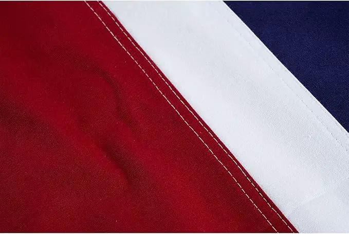 Homissor British Flag 3x5 Union Jack England Flags Embroidered Sewn Stripes United Kingdom UK Flag Heavy Duty Outdoor by GreenHaven Gardens