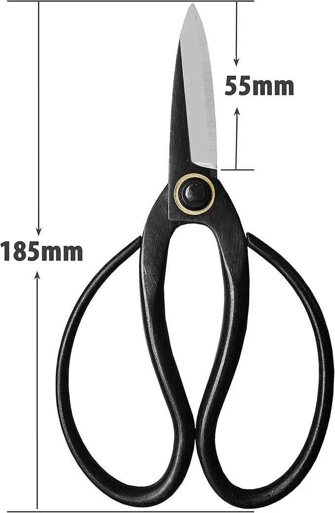 gonicc Professional 7.3" Bonsai Scissors(GPPS-1012), For Arranging Flowers, Trimming Plants, For Grow Room or Gardening, Bonsai Tools. Garden Scissors Loppers. by GreenHaven Gardens