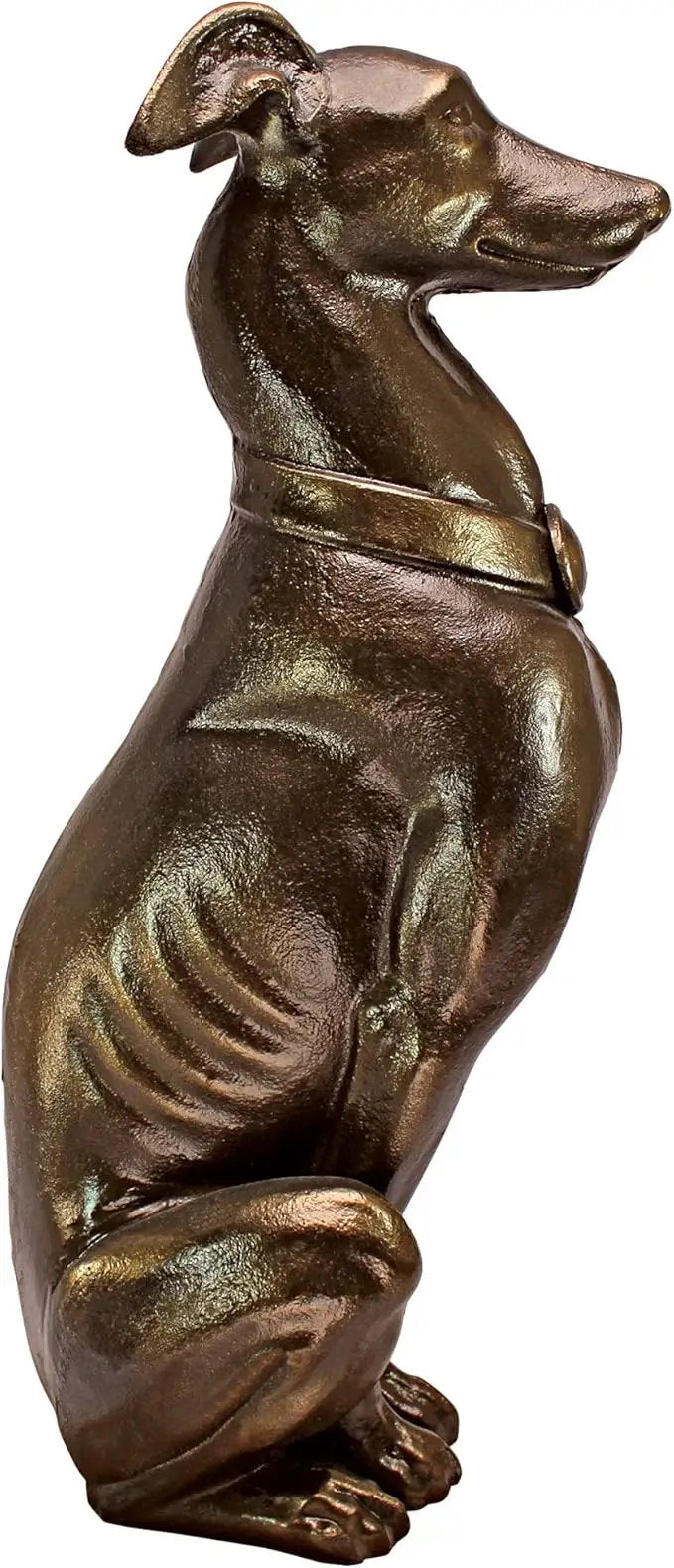 Design Toscano Greyhound Sentinel Cast Iron Dog Statue by GreenHaven Gardens