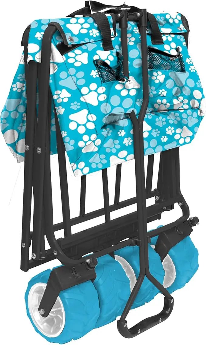 Creative Outdoor Original Folding Wagon All-Terrain Wheels by GreenHaven Gardens