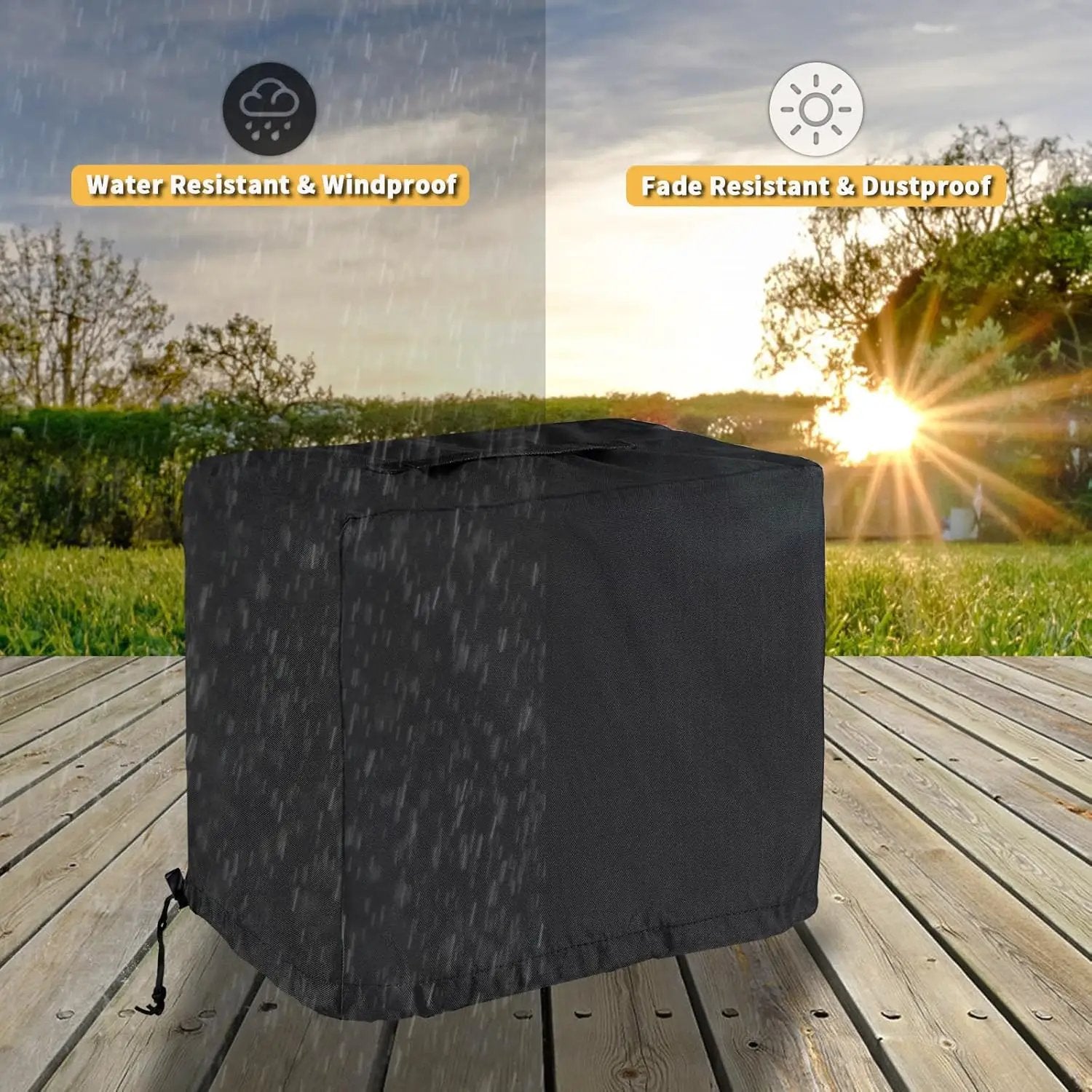Infrared Grill Cover for BIG HORN OUTDOORS Portable Infrared Gas Grill, Protective& Waterproof Cover for BIG HORN OUTDOORS Steak Cooker/Salamander Broiler/Barbecue Propane Oven/Portable Grill by GreenHaven Gardens