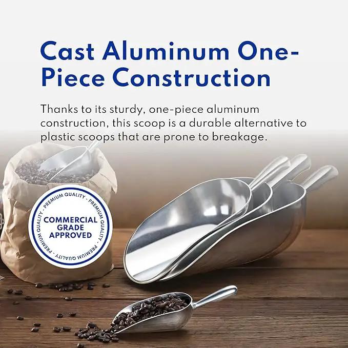 New Star 34585 Cast Aluminum Utility Scoop, 58-Ounce by GreenHaven Gardens