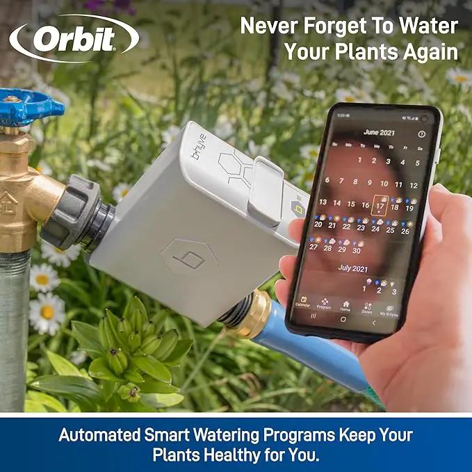 Orbit 21004 B-hyve Smart Hose Watering Timer with Wi-Fi Hub by GreenHaven Gardens