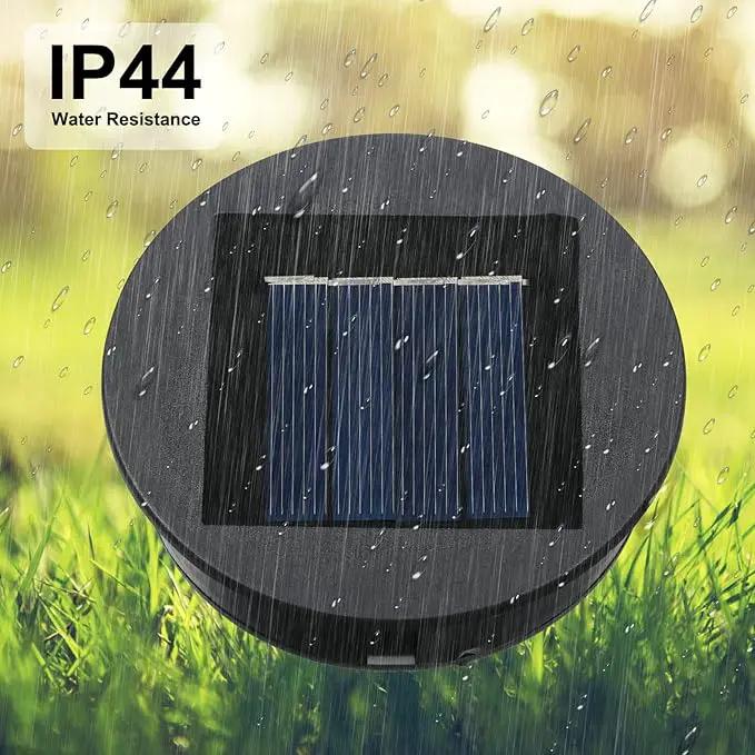 2 Pack Replacement Solar Light Parts-8 lumens Warm White LED Waterproof Solar Light Replacement Top Kit for Outdoor DIY Hanging Lanterns(3.15in) by GreenHaven Gardens