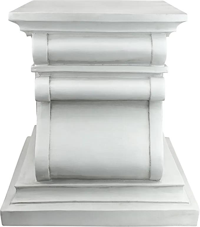 Design Toscano NG314100 Statuary Garden Base Riser, Large, Classic Plinth by GreenHaven Gardens