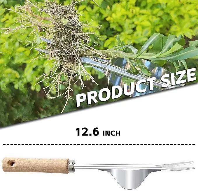 Japanese Weed Puller Tool Garden Tools Hand Weeder Tools - Gardening Hand Tools Weed Remover Tool for Gardening Backyard Farm Planting & Weeding Removal Quick Work by GreenHaven Gardens