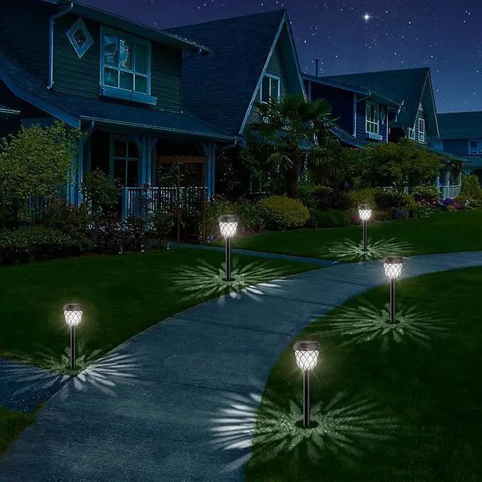 Solar Outdoor Lights, Outdoor Waterproof IP65, Bright Powered by Solar Garden Lights for Patio, Yard, Driveway Decoration (10 Pack) by GreenHaven Gardens