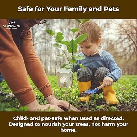 Professional Citrus Fertilizer + Vital Micronutrients; Perfect Balanced NPK for All Citrus; for Indoor and Outdoor Plants; Orange, Lime, Avocado and Lemon Tree Fertilizer (5 QUARTS) by GreenHaven Gardens