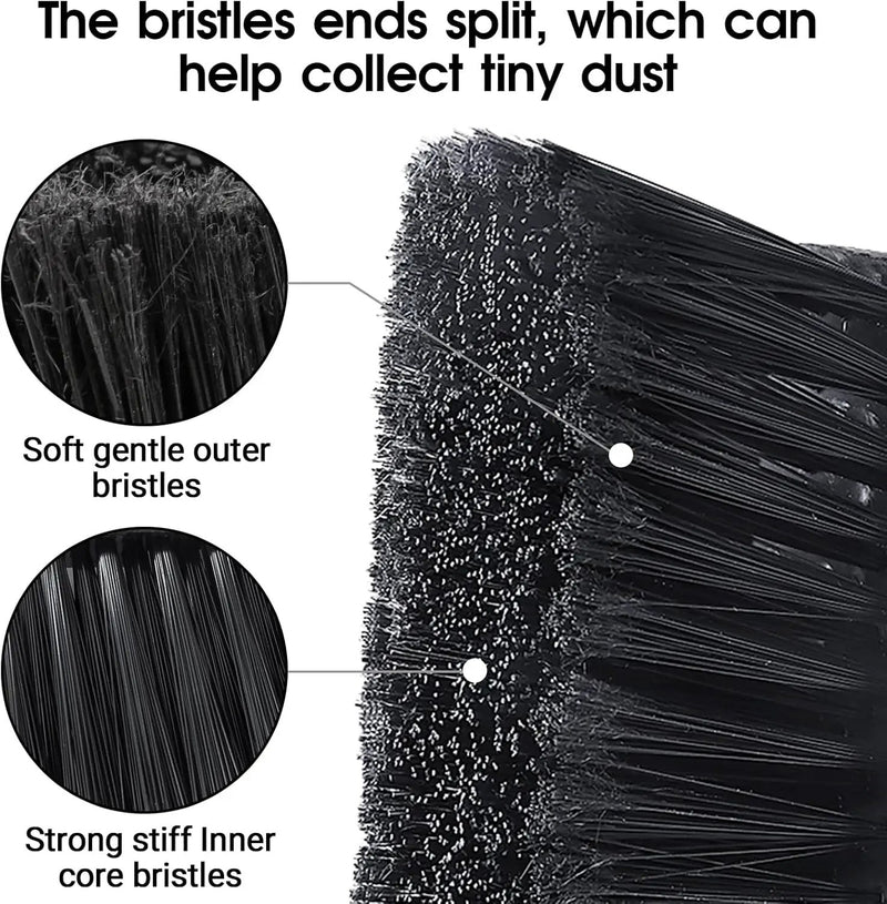 Push Broom Outdoor Heavy Duty,Masthome 24" Push Broom with Stiff Bristles,Heavy Duty Garden Broom,Outdoor Stiff Sweeping Broom for Garage Yard Patio Deck Concrete Wood Stone Floors Scrub and Cleaning by GreenHaven Gardens